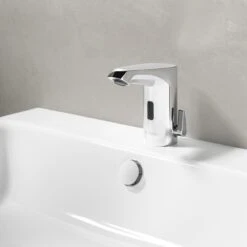 Schell XERIS E² Elektronische Waschtisch-Armatur Mit Batteriebetrieb, Hochdruck-Mischwasser, S -Hansgrohe Verkäufe marken schell badarmaturen xeris 13922824