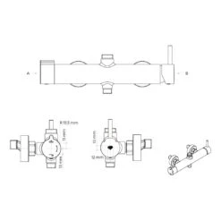 OLTENS Molle Duschsystem Mit Aufputz-Armatur, Stabhandbrause Und Kopfbrause Rund -Hansgrohe Verkäufe oltens duschsysteme molle mit aufputz armatur 13376133