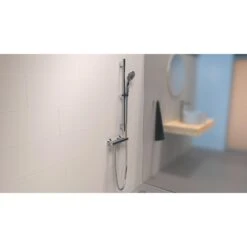 Schütte AQUA 2 SAVE Stangenbrauseset Mit Thermostat -Hansgrohe Verkäufe schuette duschsysteme aqua 2 save stangenbrauseset 13096860