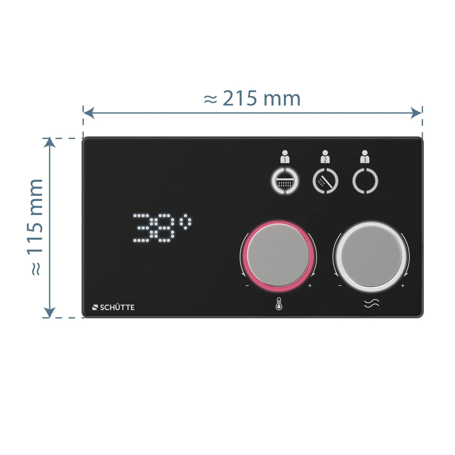 Schütte AQUADOT Digitales Duschsystem Mit Smart Control 5 Schütte AQUADOT Digitales Duschsystem Mit Smart Control – Bild 5