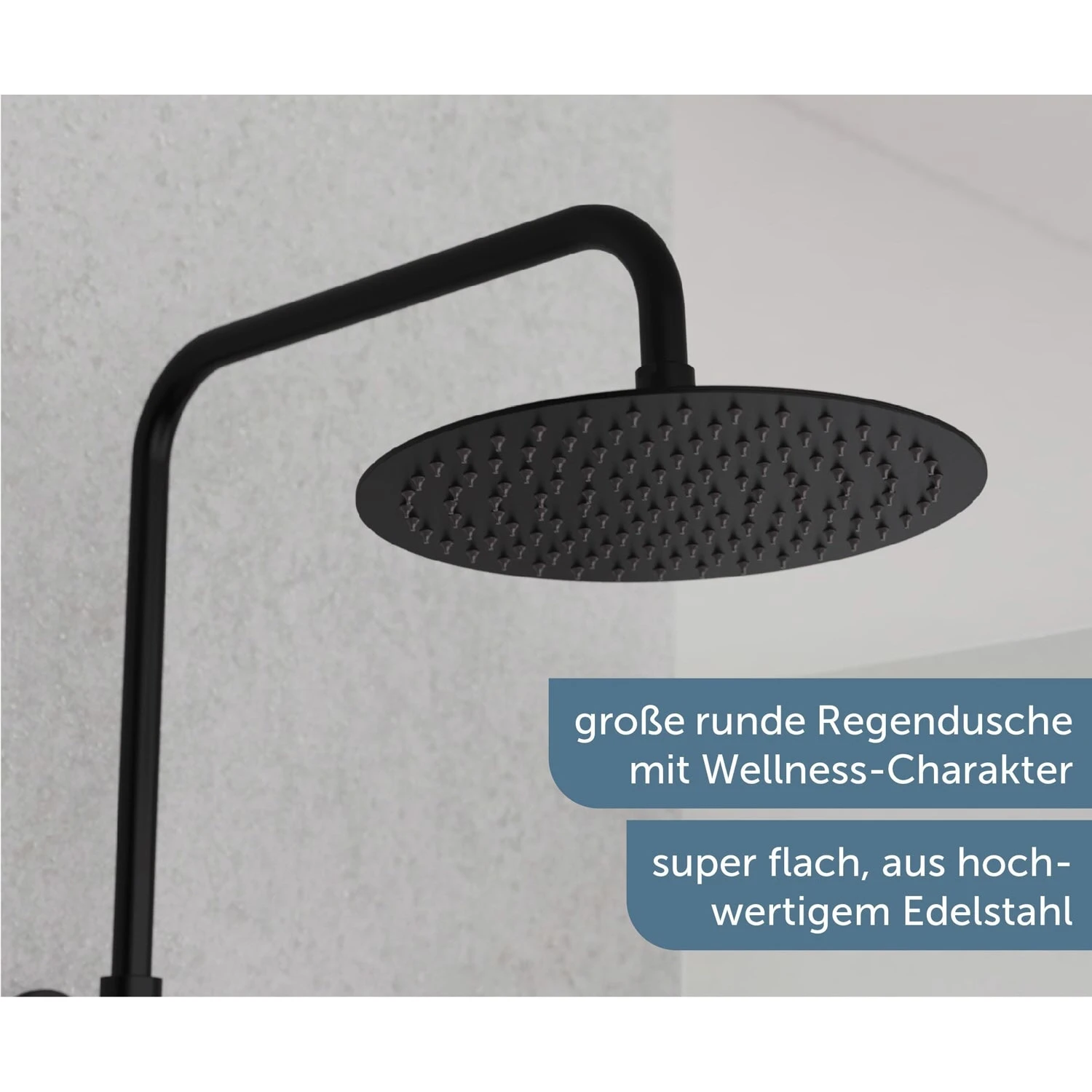 Schütte AQUADUCT Überkopf-Brauseset Mit Thermostatarmatur 6 Schütte AQUADUCT Überkopf-Brauseset Mit Thermostatarmatur – Bild 6