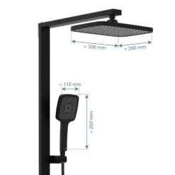 Schütte HAWAII Überkopfbrause-Set, Mit Thermostatarmatur 17 Schütte HAWAII Überkopfbrause-Set, Mit Thermostatarmatur -Hansgrohe Verkäufe schuette duschsysteme hawaii ueberkopfbrause set mit 13993503