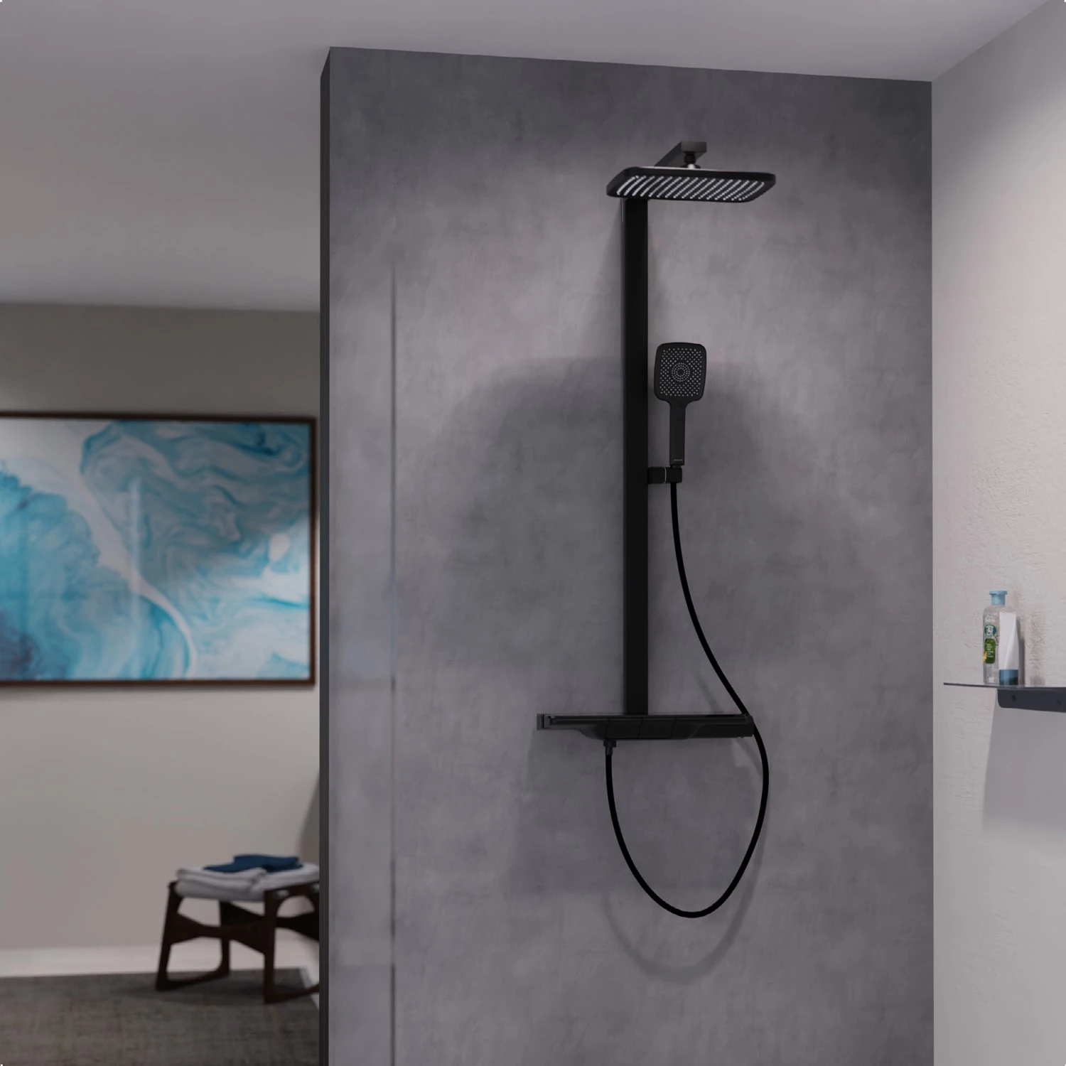 Schütte HAWAII Überkopfbrause-Set, Mit Thermostatarmatur 11 Schütte HAWAII Überkopfbrause-Set, Mit Thermostatarmatur – Bild 11