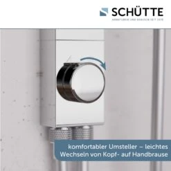 Schütte LA PALMA Überkopfbrause-Set, Ohne Armatur -Hansgrohe Verkäufe schuette duschsysteme la palma ueberkopfbrause set 13979046