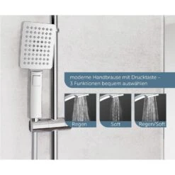 Schütte MALLORCA Duschsystem Mit Kopfbrause Und Handbrause, Ohne Armatur -Hansgrohe Verkäufe schuette duschsysteme mallorca mit kopfbrause und 12499192