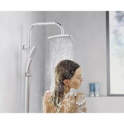 Schütte MALLORCA Duschsystem Mit Kopfbrause Und Handbrause, Ohne Armatur -Hansgrohe Verkäufe schuette duschsysteme mallorca mit kopfbrause und 12499204