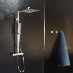 Schütte SUMBA Duschsystem Regendusche Mit Thermostat -Hansgrohe Verkäufe schuette duschsysteme sumba regendusche mit thermostat 6537733