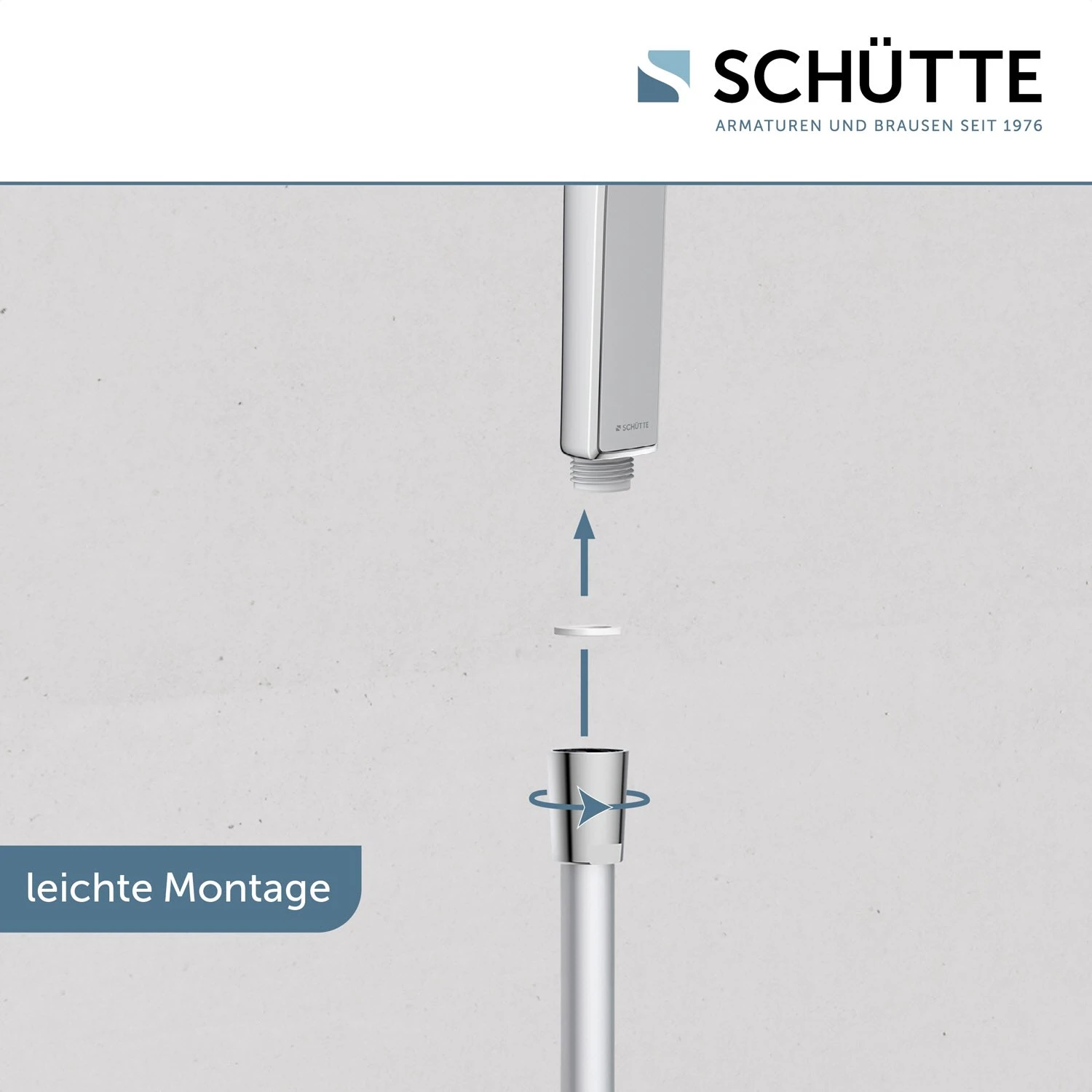 Schütte HAWAII Handbrause Eckig Mit 3 Strahlarten 6 Schütte HAWAII Handbrause Eckig Mit 3 Strahlarten – Bild 6