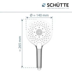 Schütte SUMATRA Handbrause Rund Mit 3 Strahlarten -Hansgrohe Verkäufe schuette wannen und duscharmaturen sumatra handbrause 13978865