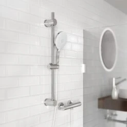 Schütte SUMATRA Handbrause Rund Mit 3 Strahlarten -Hansgrohe Verkäufe schuette wannen und duscharmaturen sumatra handbrause 13979064