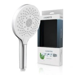 Schütte SUMATRA Handbrause Rund Mit 3 Strahlarten -Hansgrohe Verkäufe schuette wannen und duscharmaturen sumatra handbrause 13979426