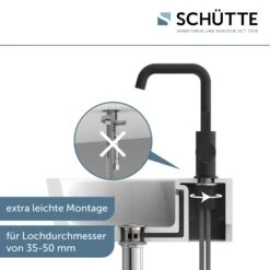 Schütte LOS ANGELES Waschtischarmatur Mit Push-Open Ablaufgarnitur -Hansgrohe Verkäufe schuette waschtischarmaturen los angeles 13979178