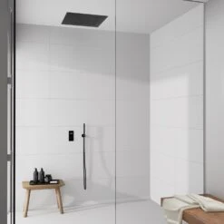 Steinberg Sensual Rain "iFlow" Duschsystem Mit Sensual Rain "Wall Rain" Regenpaneel, Ohne Beleuchtung -Hansgrohe Verkäufe steinberg sensual rain duschsysteme iflow mit detail7 10249463