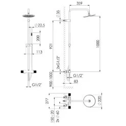 Steinberg Serie 171 Duschsystem -Hansgrohe Verkäufe steinberg serie 171 dusche duschsystem 13168846