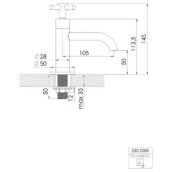 Steinberg Serie 250 Kaltwasserarmatur -Hansgrohe Verkäufe steinberg serie 250 waschtisch kaltwasserarmatur kopie 12537978