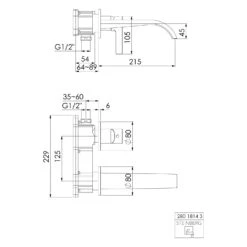 Steinberg Serie 280 Wand-Waschtisch Einhebelmischer, Ausladung 21,5 Cm -Hansgrohe Verkäufe steinberg serie 280 waschtisch wand einhebelmischer 11032837