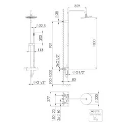 Steinberg Serie 340 Brauseset Komplett Mit Thermostat-Armatur -Hansgrohe Verkäufe steinberg serie 340 dusche brauseset komplett 12551082