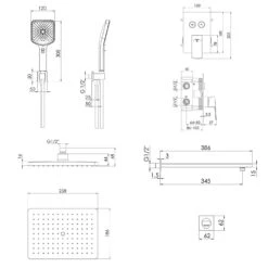 Steinberg Serie 342 Unterputz Brause-Komplettset -Hansgrohe Verkäufe steinberg serie 342 dusche unterputz brausekomplett 13807543