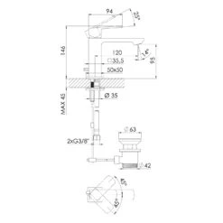 Steinberg Serie 342 Waschtisch-Einhebelmischer Mit Ablaufgarnitur -Hansgrohe Verkäufe steinberg serie 342 waschtisch einhebelmischer mit 13168805
