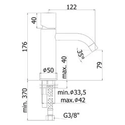 Steinkamp Living Black Waschtisch-Einhebelmischer Ohne Abl.-Garnitur, Mit Wasserspar-Strahlregler 5L/Min -Hansgrohe Verkäufe steinkamp badarmaturen living waschtisch black waschtischarmatur 6909987