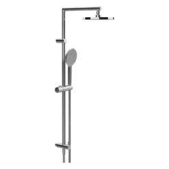 Sturotec Eco-Line 6 L/min Duschsystem Ohne Armatur, Mit Kopfbrause 20 Cm Rund