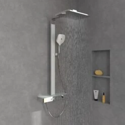 Villeroy & Boch Infinity Showers Duschsystem Mit 3 Funktionen Für Wandmontage -Hansgrohe Verkäufe villeroy boch alle kollektionen infinity showers 13649662