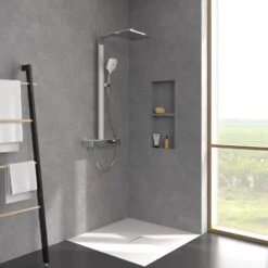 Villeroy & Boch Infinity Showers Duschsystem Mit 3 Funktionen Für Wandmontage -Hansgrohe Verkäufe villeroy boch alle kollektionen infinity showers 13649672
