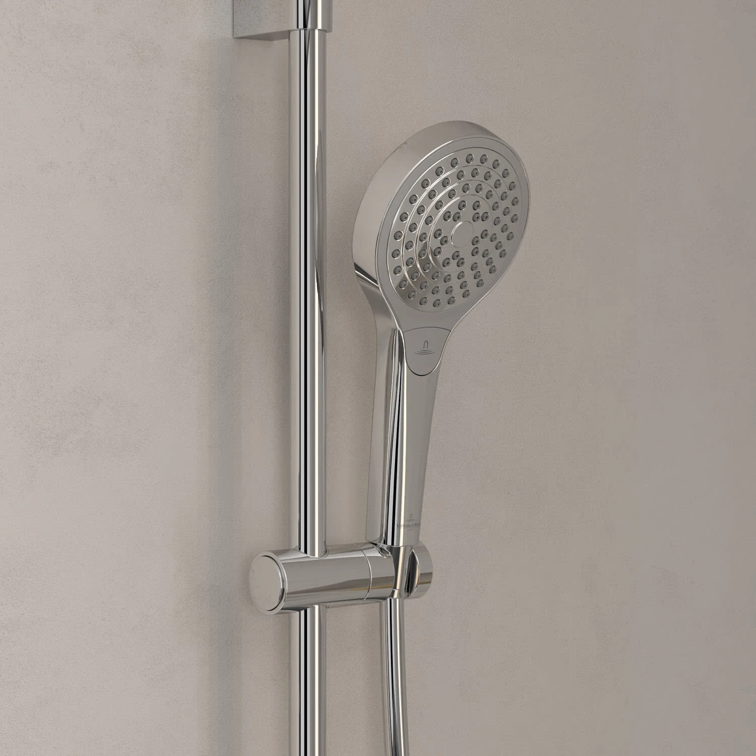 Villeroy & Boch Taro Duschsystem Mit Brausestange, Kopfbrause Und UP-Einhebel-Armatur 3 Villeroy & Boch Taro Duschsystem Mit Brausestange, Kopfbrause Und UP-Einhebel-Armatur – Bild 3