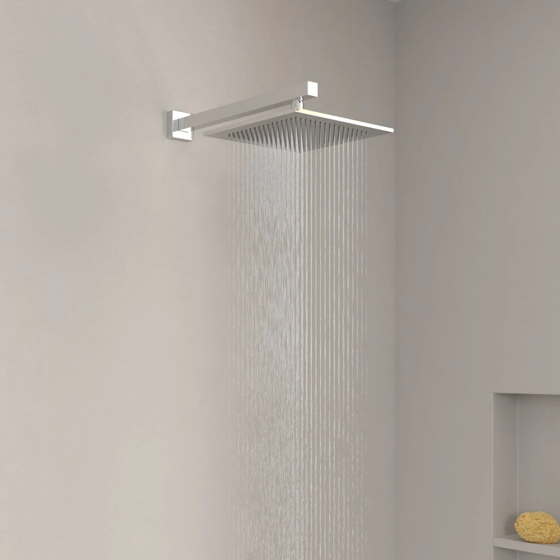 Villeroy & Boch Taro Duschsystem Mit Brausestange, Kopfbrause Und UP-Einhebel-Armatur 6 Villeroy & Boch Taro Duschsystem Mit Brausestange, Kopfbrause Und UP-Einhebel-Armatur – Bild 6