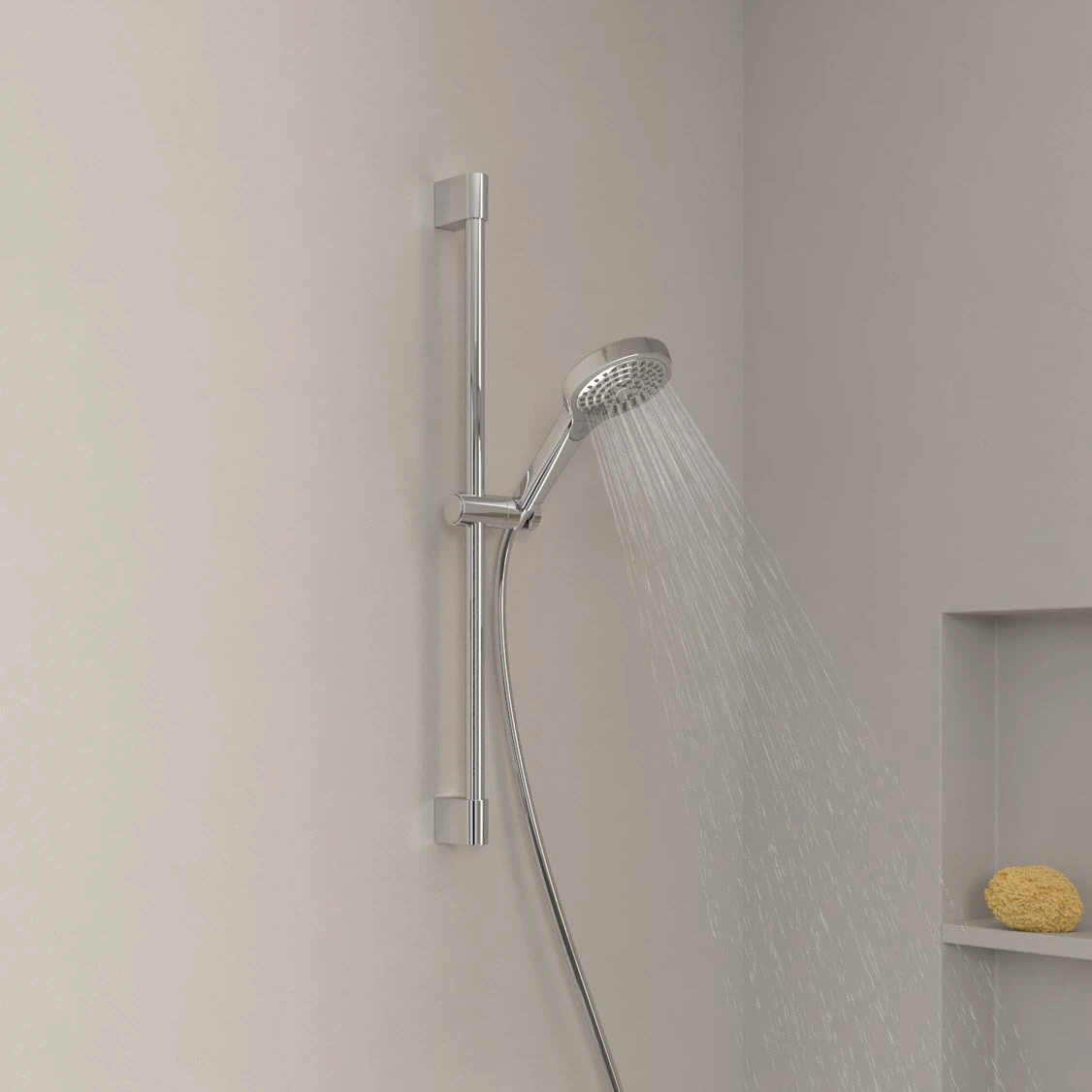 Villeroy & Boch Taro Duschsystem Mit Brausestange, Kopfbrause Und UP-Einhebel-Armatur 7 Villeroy & Boch Taro Duschsystem Mit Brausestange, Kopfbrause Und UP-Einhebel-Armatur – Bild 7