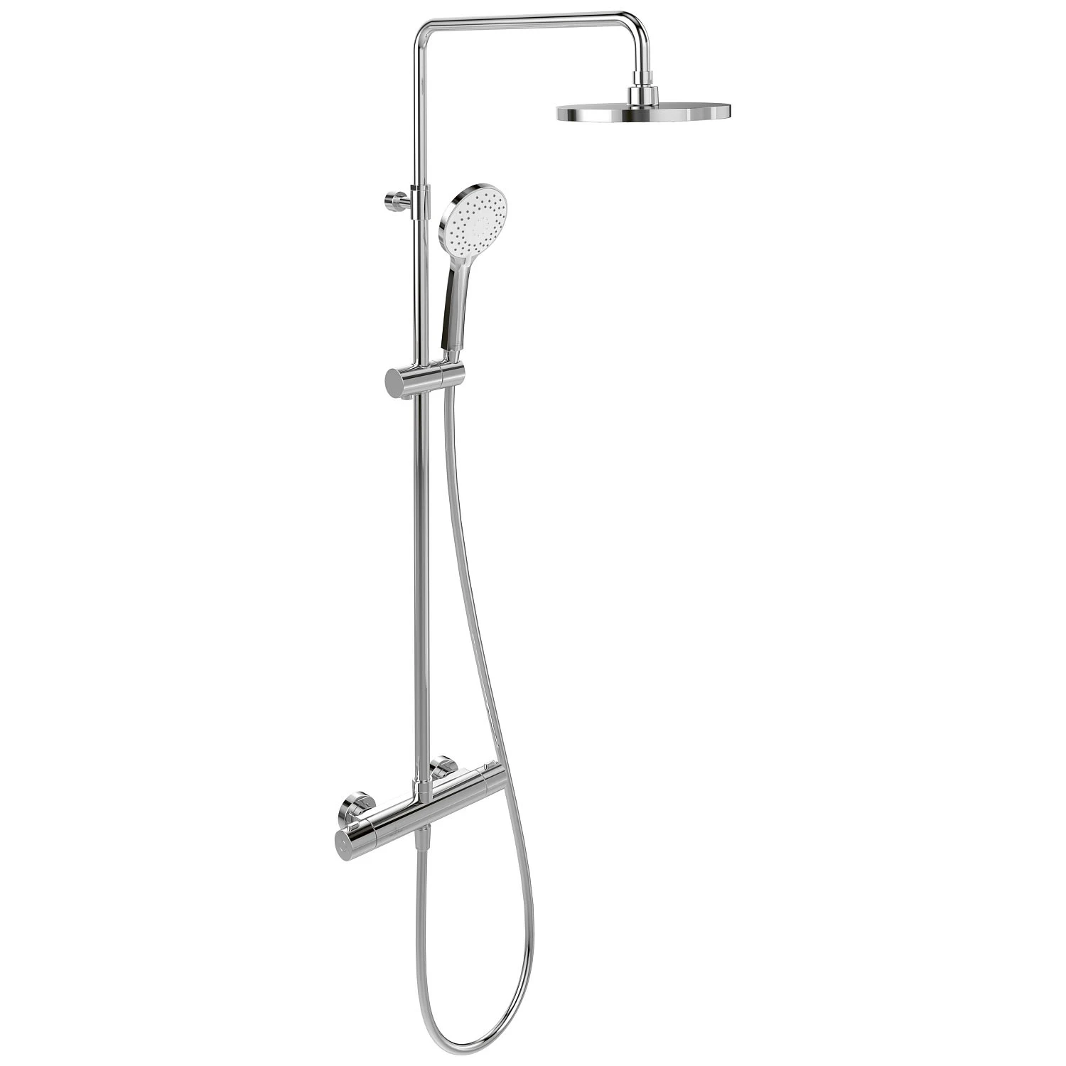 Villeroy & Boch Universal Showers Duschsystem Mit Drei Funktionen Für Wandmontage 2 Villeroy & Boch Universal Showers Duschsystem Mit Drei Funktionen Für Wandmontage – Bild 2