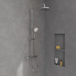 Villeroy & Boch Universal Showers Duschsystem Mit Drei Funktionen Für Wandmontage