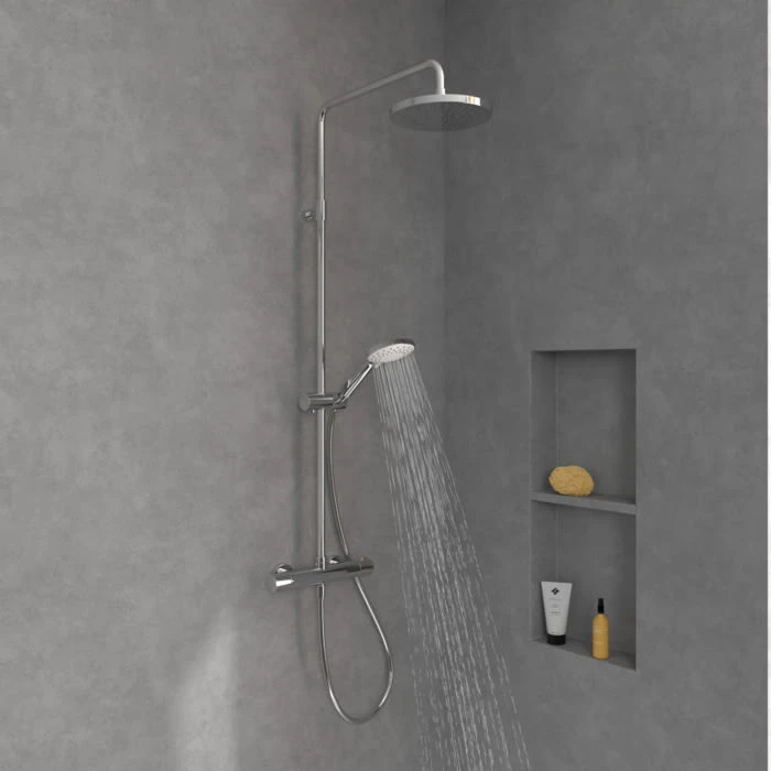 Villeroy & Boch Universal Showers Duschsystem Mit Drei Funktionen Für Wandmontage 11 Villeroy & Boch Universal Showers Duschsystem Mit Drei Funktionen Für Wandmontage – Bild 11