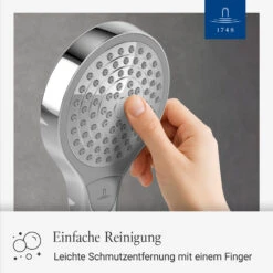 Villeroy & Boch Verve Showers Handbrause Mit Drei Strahlarten -Hansgrohe Verkäufe villeroy boch alle kollektionen verve showers 14008097
